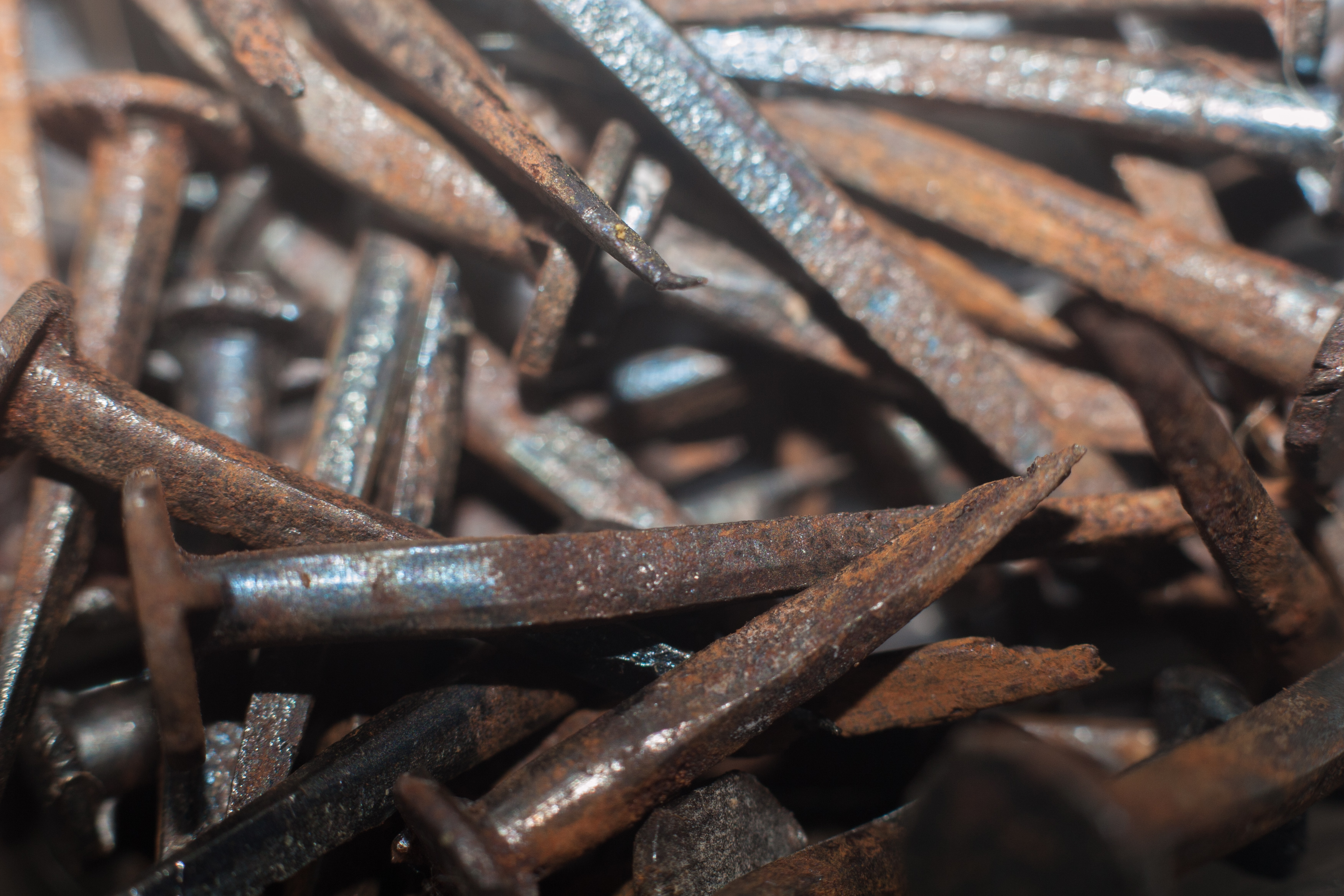 rusty old nails