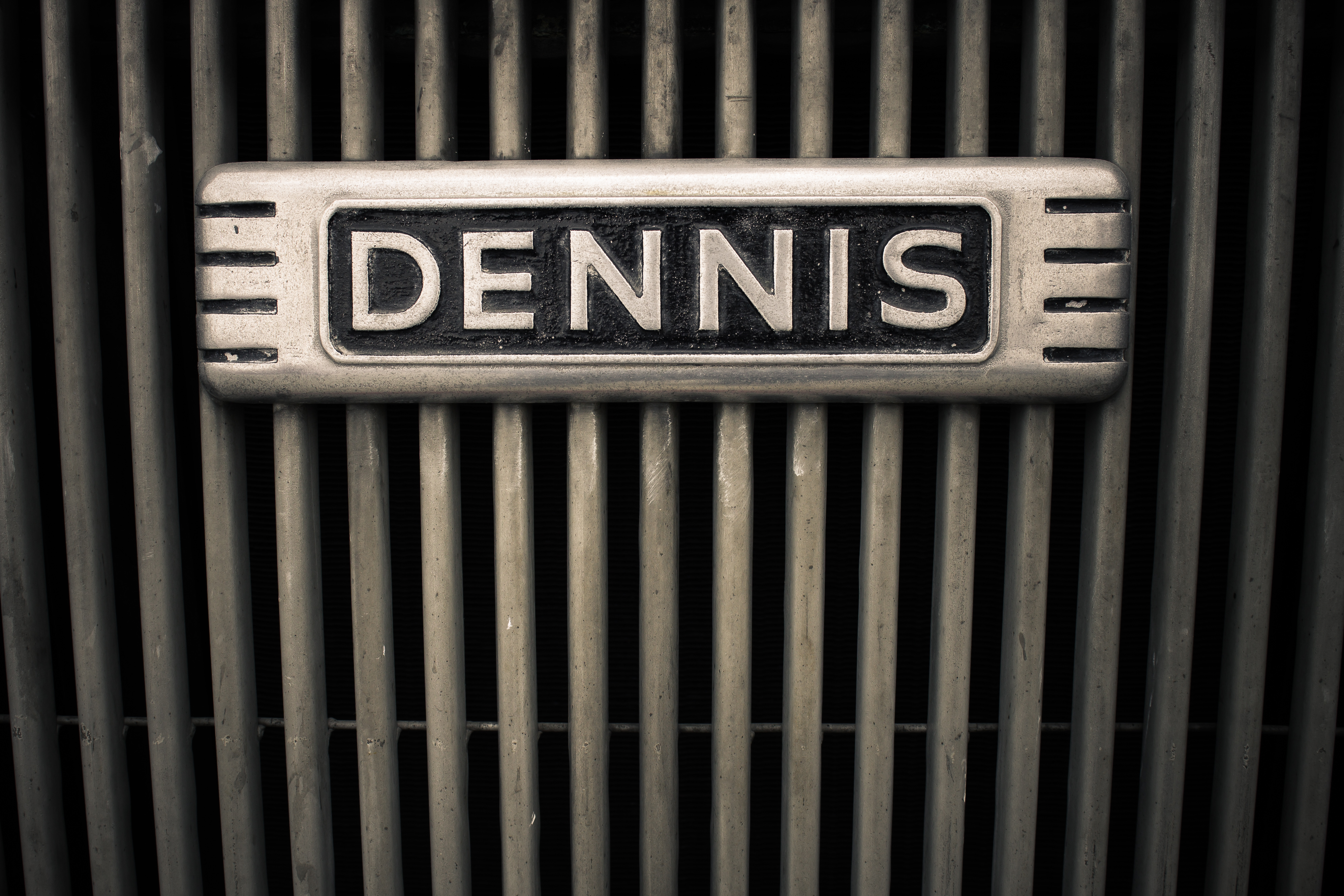 old firetruck grill with dennis